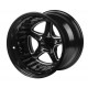 STREET PRO2 Ford 15x10 Bolt Circle 5x 4.50', (-51) 3.50' Back Space Black Wheel