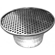 Chrome Air Cleaner Velocity Stack - 5 1/8" Neck 
