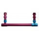 HOLLEY BILLET ALUM FUEL LOG  RED & BLUE EA