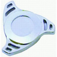 Chrome Knock-off Air Cleaner Wing Nut with 1/4-20 Threads