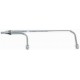 Chrome Fuel Line for Holley Quad - 9 5/16" Centers