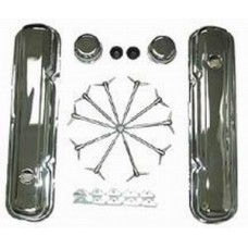 Chrome SB Chrysler Engine Dress-up Kit - Short Valve Cover 64-73 318-360