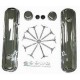 Chrome SB Chrysler Engine Dress-up Kit - Short Valve Cover 64-73 318-360