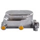 ALUM MASTER CYLINDER SMOOTH TOP CHROME 1"BORE 4 PORTS