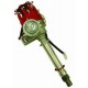 Aluminum Chevy HEI Electronic Distributor without Coil - Red Cap