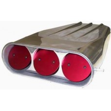 POL ALUM "FINNED" SCOOP - ROUND KIT