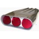 POL ALUM "FINNED" SCOOP - ROUND KIT