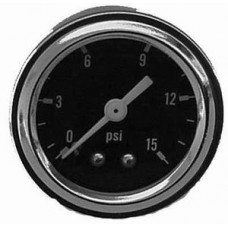 Fuel Pressure Gauge (Mechanical) - 1 1/2" Diameter 0-15 PSI