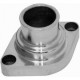 Polished Aluminum SB Chevy O-Ring Water Neck - Straight Up
