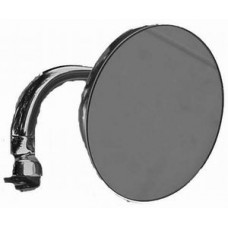 Chrome 4 round peep mirror