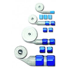 BLUE BRAIDED HOSE SLEEVING KIT