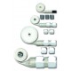 CHROME BRAIDED HOSE SLEEVING KIT