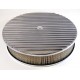 14 X 3 FULL FINNED A/C PAPER ELEM SET POLISHED  (A)