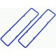 SB Chevy Valve Cover Gasket - Blue Rubber with Steel Core (Package of 2)