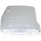 Chrome Chrysler 727 Transmission Pan - Finned with Plug (Extra Capacity - 1 3/4