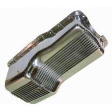 Polished Aluminum 1964-73 SB Ford 260-289-302 Finned Oil Pan