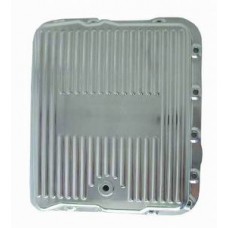Polished Aluminum GM Turbo 700R4 Transmission Pan - Finned with Gasket