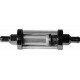 Chrome/Clear Fuel Filter - 5/16