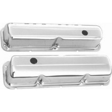 Chrome 1958-76 Ford 352-390-406-427-428 V8 Valve Cover - Baffled