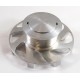 POLISHED BILLET ALUMINUM ALTERNATOR PULLEY FAN